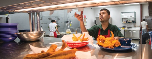 Cherry Creek Catfish Restaurant is one of many businesses struggling to find employees in Leander. Nearly all of its kitchen staff commutes from Austin.