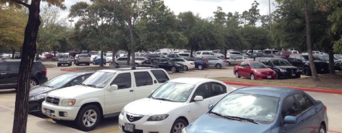 The township is addressing parking problems in The Woodlands Town Center, while some small business owners in the villages are complaining their parking needs are not being met.