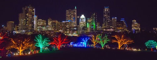 The 2015 Austin Trail of Lights is Dec. 8-22. Patrons are encouraged to plan their trip to avoid delays from road closures and detours.