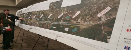 The Texas Department of Transportation held a public meeting Dec. 8 on the proposed design changes for the Hwy. 249 extension from FM 2920 to Hardin Store Road.