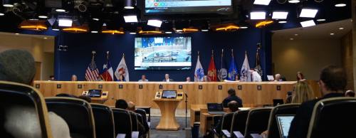 Austin City Council meets at City Hall in Central Austin.