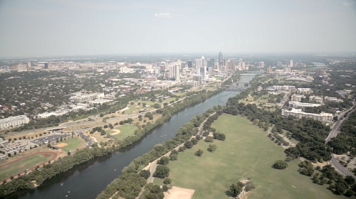 Downtown Austin skyline, September 2015