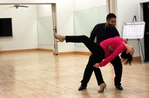 Instructors Brian and Crystal Pablo began teaching at Arthur Murray Dance Studio in early January 2016.
