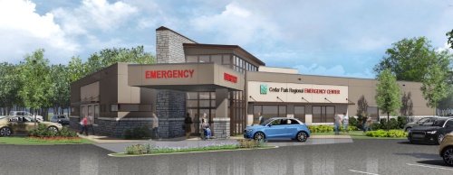 The freestanding emergency center will have nine patient rooms.