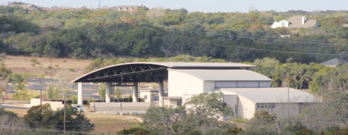The church campus and amphitheater are located along Hwy. 71 in Southwest Austin.