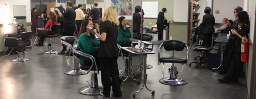 Salon Crockett opened Jan. 22, offering hair and beauty services by Crockett High School students.