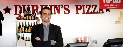 Owner Michael Durkin, who opened his first Durkinu2019s Pizza in 2008, recently opened a third location.
