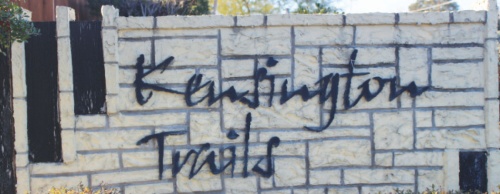 Kensington Trails is a neighborhood of single-family homes located in northeast Kyle.