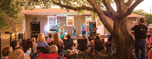 Students perform in monthly recitals from April to August, and the school also offers a fall recital.