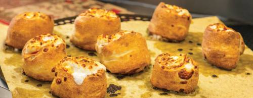 Aside from pizza, the restaurant offers pepperoni rolls, buffalo wings and pasta dishes.
