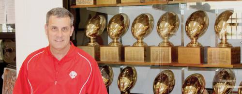 Katy High School football coach Gary Joseph has led the Tigers to four state championships in 12 years as head coach.
