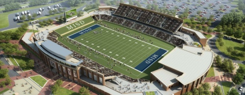 McKinney ISDs bond committee presented a 12,000 seat stadium as a potential bond item.
