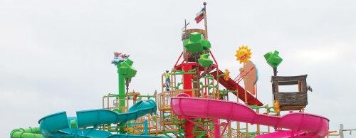 There will be nine water rides at Typhoon Texas, including the childrenu2019s themed Gully Washer.