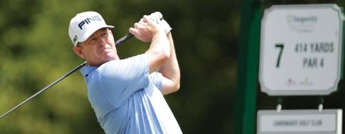 PGA TOUR Champions player Jeff Maggert of The Woodlands plays during a past tournament.