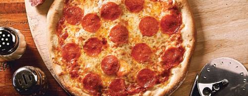 All sauces and dough are made from scratch at Russou2019s New York Pizzeria in The Woodlands.