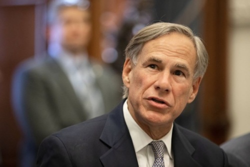 Gov. Greg Abbott spoke in a Dec. 16 address about the logistics involved in the vaccinations currently going on around the state. (Courtesy Miguel Gutierrez Jr./The Texas Tribune)