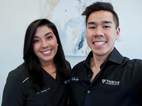 Thrive Chiropractic is home to Dr. Stephany Uc (left) and Dr. Johnny Nguyen. (Courtesy Thrive Chiropractic) 