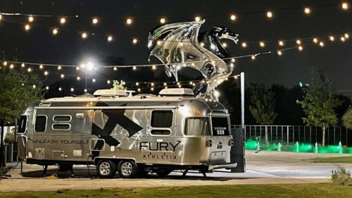 Fury Athletix is located inside the Airstream in Southlake's District 114 plaza. (Courtesy Fury Athletix)
