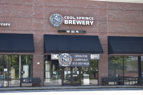 Cool Springs Brewery, located at 600 Frazier Drive, Ste.135, Franklin, announced Jan. 11 that it had closed permanently. (Community Impact Staff)