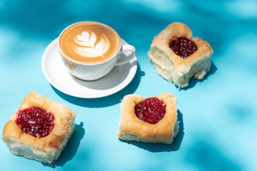 This will be the third location for the Houston-based business, which features a menu of savory, sweet and breakfast-style kolaches that are baked fresh daily as well as specialty coffee- and espresso-based beverages. (Courtesy Kolache Shoppe)