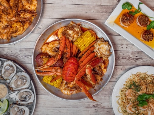The One has many different seafood options. (Courtesy The One Crawfish & Seafood)