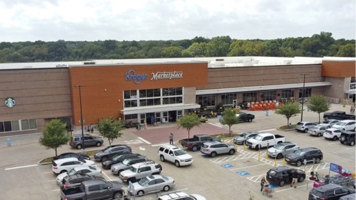 Lake Forest Marketplace is anchored by Kroger and has 14 total tenants. (Courtesy Disney Investment Group)