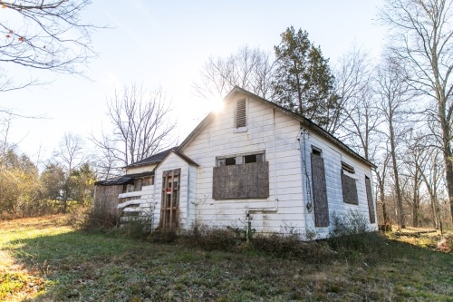 The Lee-Buckner School House is one of 375 Rosenwald schools that served as a school house for Black children during the Jim Crow era. The Heritage Foundation of Williamson County is accepting nominations through 11:59 p.m. April 15 for its 2022 Sites to Save List. The foundation is planning on preserving and restoring the Lee-Buckner School and moving it to Franklin. (Courtesy Heritage Foundation of Williamson County)
