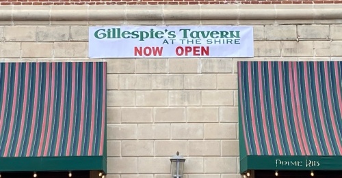 Ye Shire Tavern in The Shire at CityLine in Richardson has rebranded to Gillespie’s Tavern at the Shire. (Mindy Tang/Community Impact Newspaper)