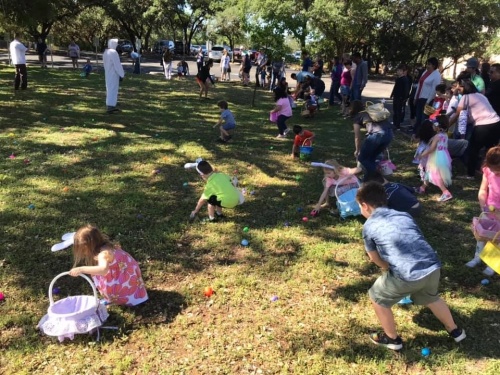 Abiding Presence Lutheran Church will host its annual Easter egg hunt April 16. (Courtesy Abiding Presence Lutheran Church)
