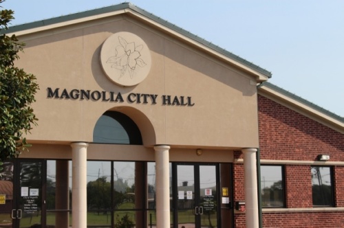 Magnolia City Council approved the proposal to pave Commerce Street with Montgomery County. (Community Impact Newspaper staff)