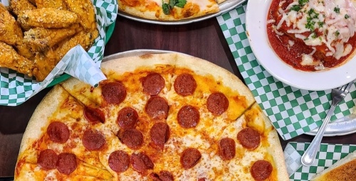 Sofia's Pizzeria, which specializes in New York-style pizzas, recently opened a second San Antonio location at 903 E. Bitters Road, in the former Miss Ellie's Pizza spot. (Courtesy Sofia’s Pizzeria)