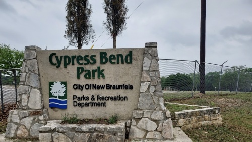 The park was founded in 1927 as Eiband Park before becoming Cypress Bend Park. (Lauren Canterberry/Community Impact Newspaper)