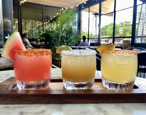 A margarita flight is available from Traveler's Table. (Courtesy Traveler's Table)