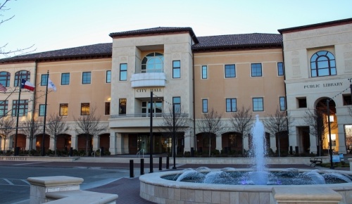 Colleyville City Hall and public library