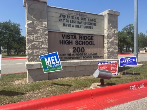 Cedar Park voters show support for the city's $158.8 million bond package in May 7 election (Zacharia Washington/Community Impact Newspaper)