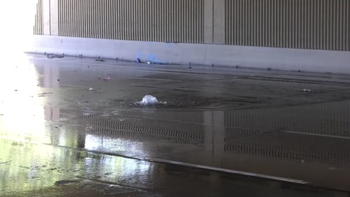 The city of Tempe released a video of the work going on at the water main break affecting US 60. (Courtesy city of Tempe)