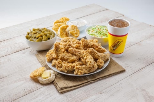 A new location of fast-food chain Chicken Express opened May 11 at 20315 FM 529, Cypress. (Courtesy Chicken Express)