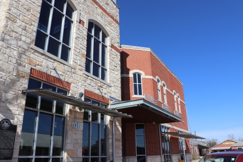 Kyle City Council will meet May 12 for the first work session of the 2022-23 fiscal year at City Hall, located at 100 W. Center St., Kyle. (Zara Flores/Community Impact Newspaper)