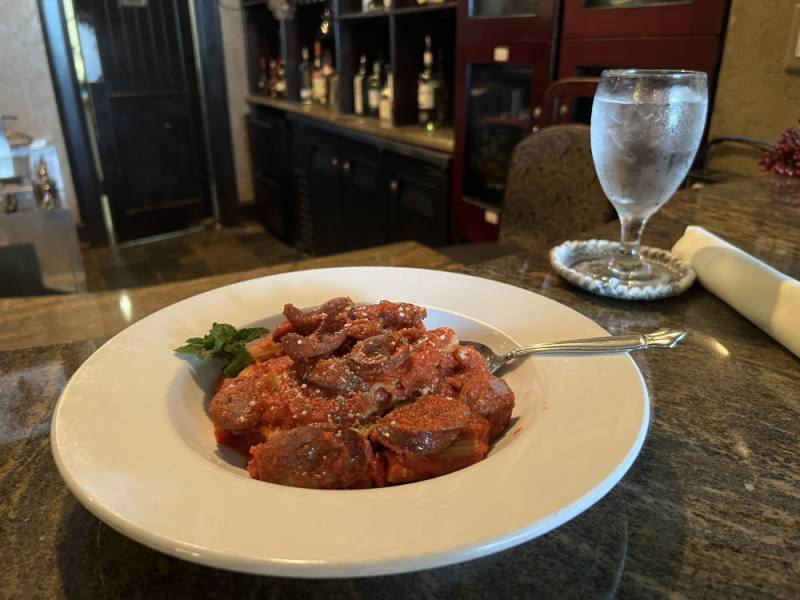 Family-run eatery Bistro Italiano & Rex Steakhouse in Conroe serves uncommon combinations