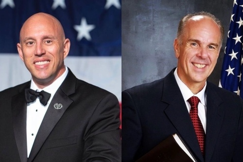 Tim Stroud (left) is facing off against Johnny Teague in the Republican runoff for U.S. Congress District 7. (Photos courtesy Tim Stroud and Johnny Teague)