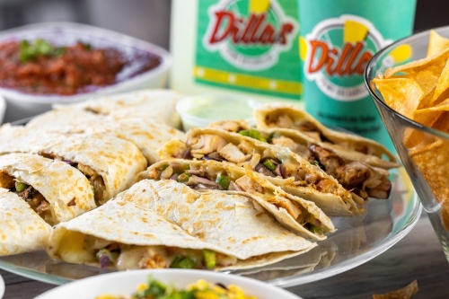 Dillas serves signature quesadillas. (Courtesy Kathy Tran)
