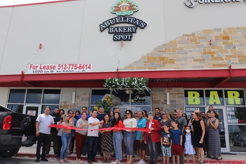 The Abuelita's Bakery Spot brick-and-mortar store opened May 31 at 21511 I-35, Ste. 101, Kyle. (Zara Flores/Community Impact Newspaper)