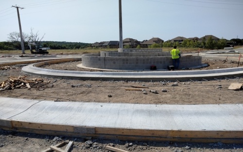 Roundabout construction