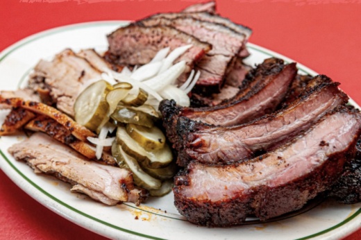 Jimmy Vega’s Smokehouse serves smokehouse-style barbecue such as brisket, baby back ribs and more. 
(Courtesy Jimmy Vega's Smokehouse)