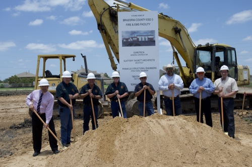 Work is underway on a new fire and emergency medical services building in Brazoria County. (Courtesy Brazoria County Emergency Services District No. 3)