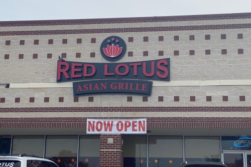 Red Lotus Asian Grille opened in the Round Rock Boardwalk shopping center at 2601 S. I-35, Ste. A500 on May 28. (Brooke Sjoberg/Community Impact Newspaper)