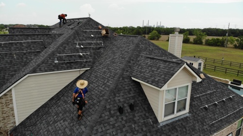 Solar panels have become increasingly popular across Houston. (Courtesy Gage Mueller/ADT Solar)
