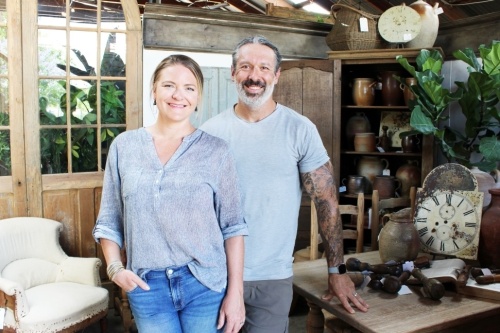 East End Salvage is the third business Robert and Kaci Lyford have owned. (Karen Chaney/Community Impact Newspaper)