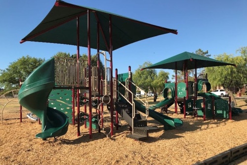 A new playground has been added at the Chase Oaks Activity Node in Keller. (Courtesy city of Keller)