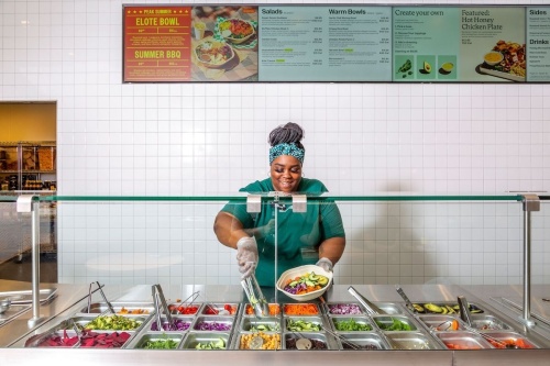 Sweetgreen opened its third Dallas-area restaurant in Lakewood off of Gaston Avenue on Aug. 23. (Courtesy Sweetgreen)